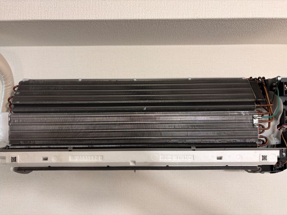 熱交換器洗浄後